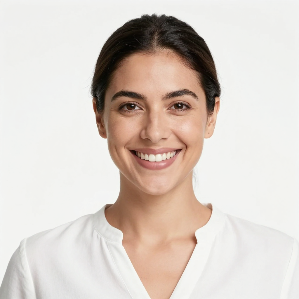 Clean AI headshot example by AI Headshots
