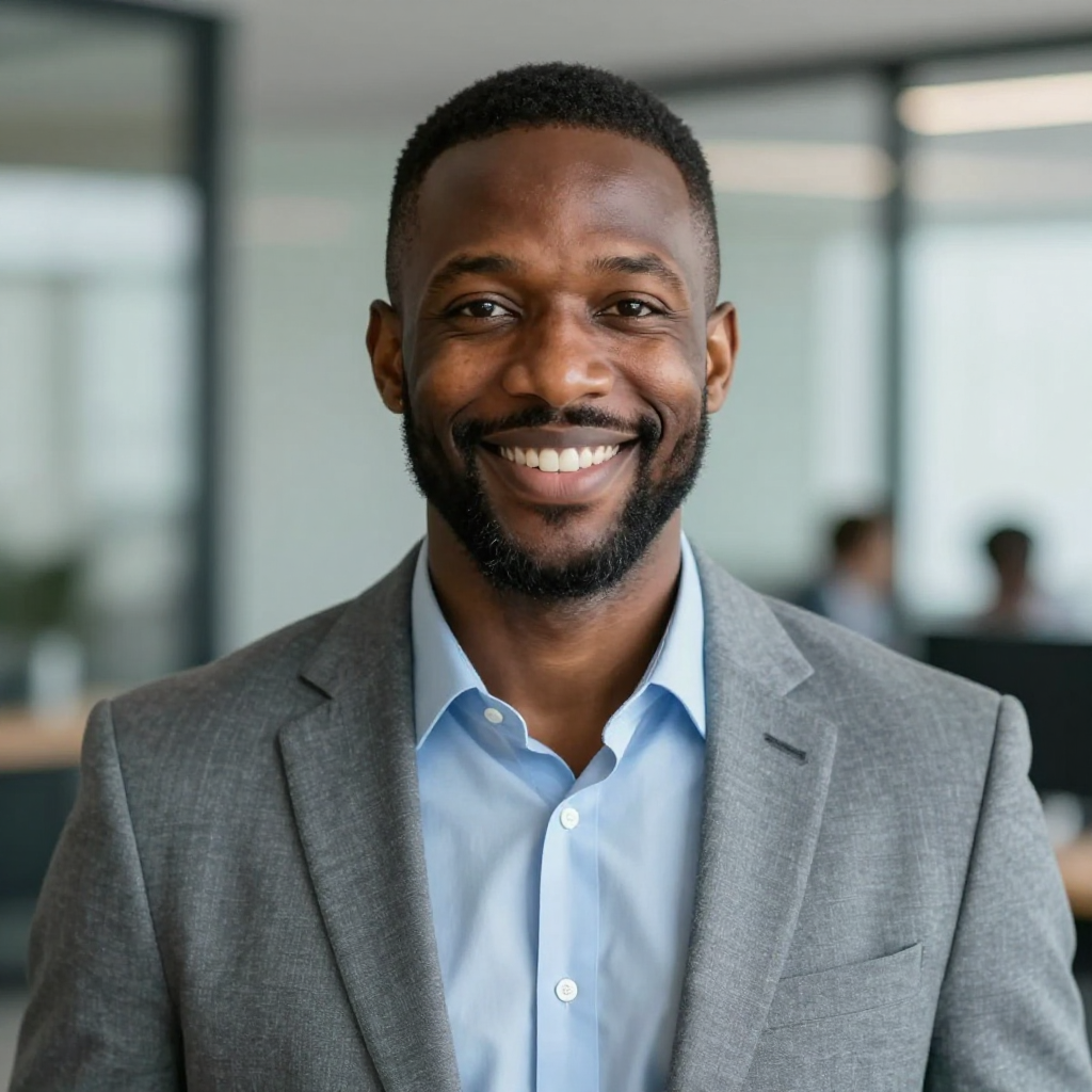 Office AI headshot example by AI Headshots